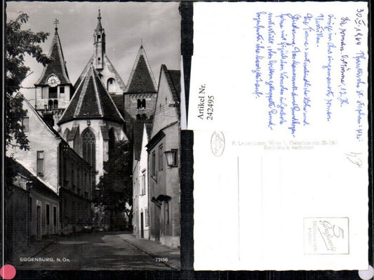 242495,Eggenburg Pfarrkirche St. Stephan Straßenansicht