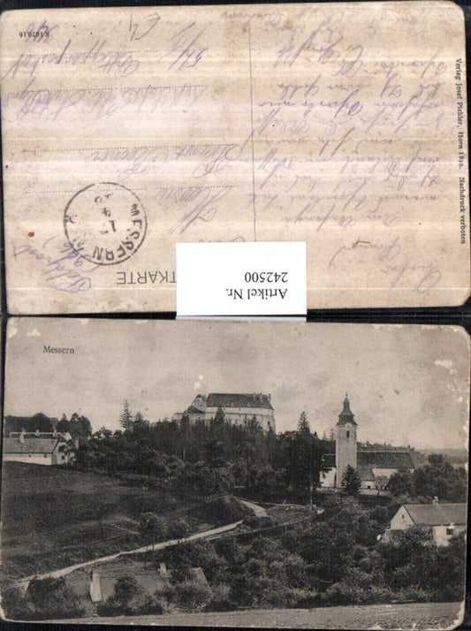242500,Messern Teilansicht Kirche Schoss Wildberg