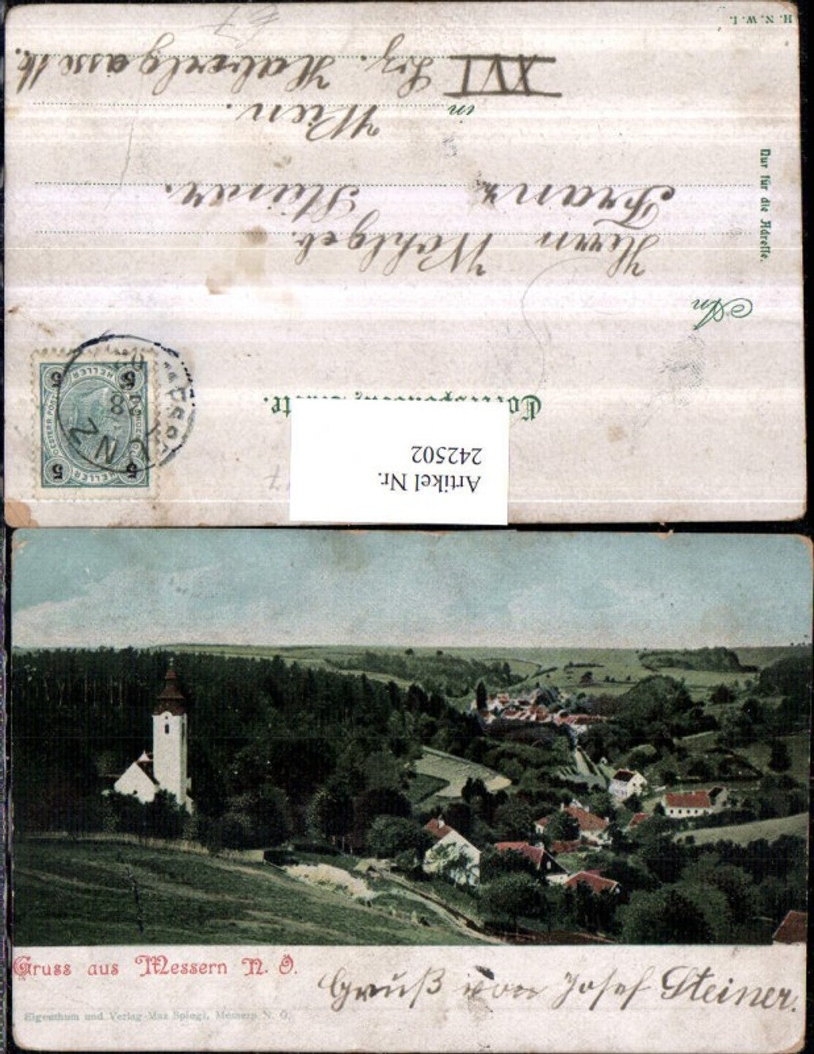 242502,Gruß aus Messern Totale