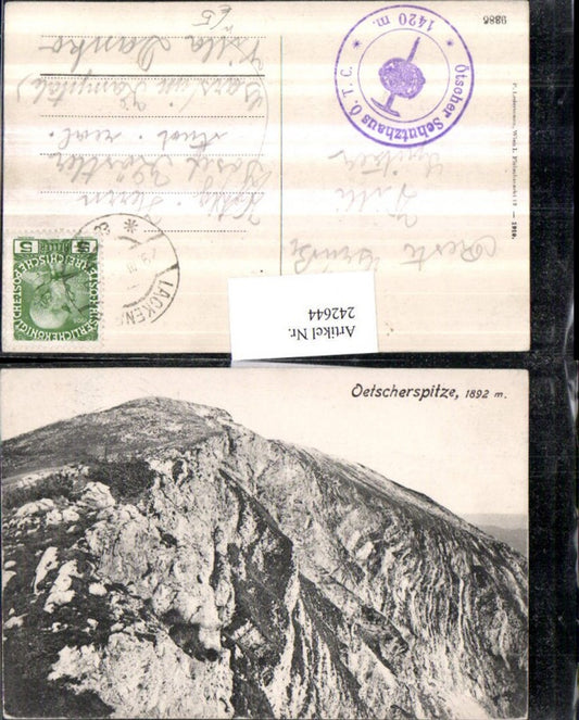 242644,Ötscherspitze Bergkulisse b. Lackenhof Gaming