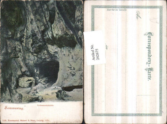 242675,Semmering Lichtensteinhöhle