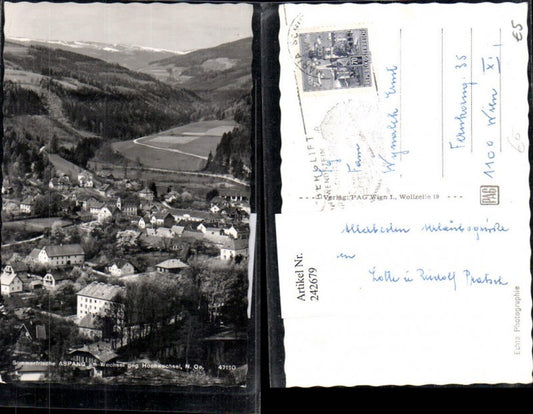 242679,Aspang am Wechsel Totale geg. Hochwechsel
