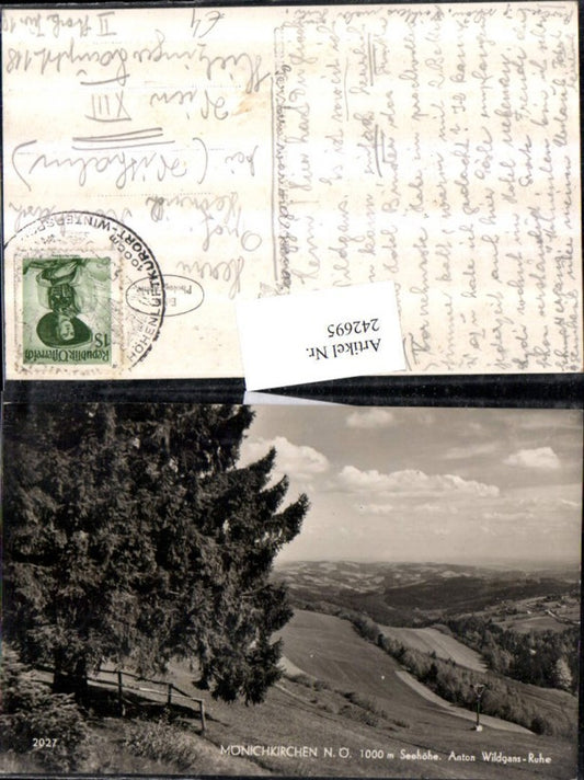 242695,Mönichkirchen Anton Wildgans-Ruhe Partie