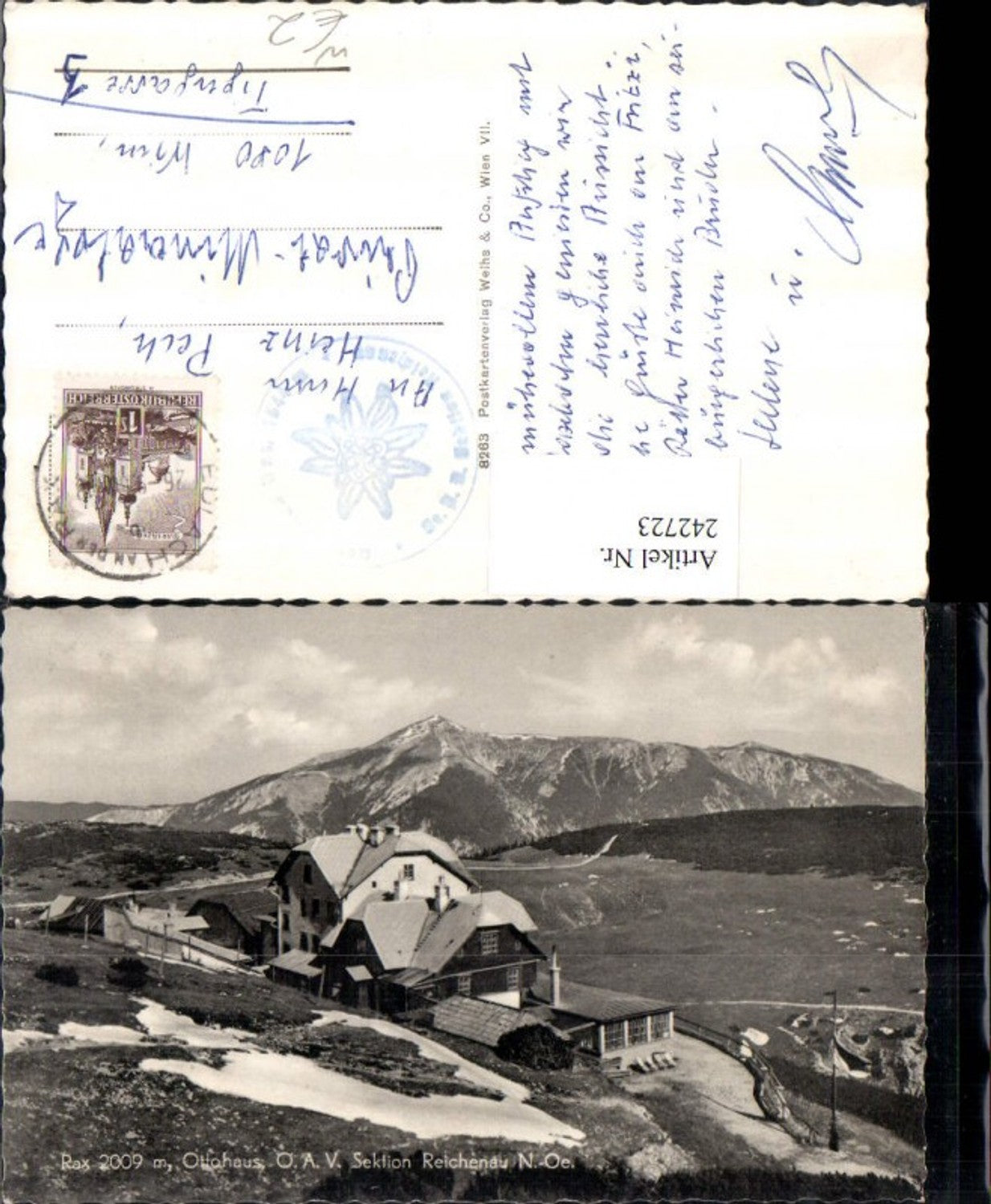 242723,Rax Ottohaus b. Reichenau
