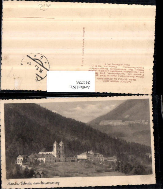 242726,Maria Schutz am Semmering Totale