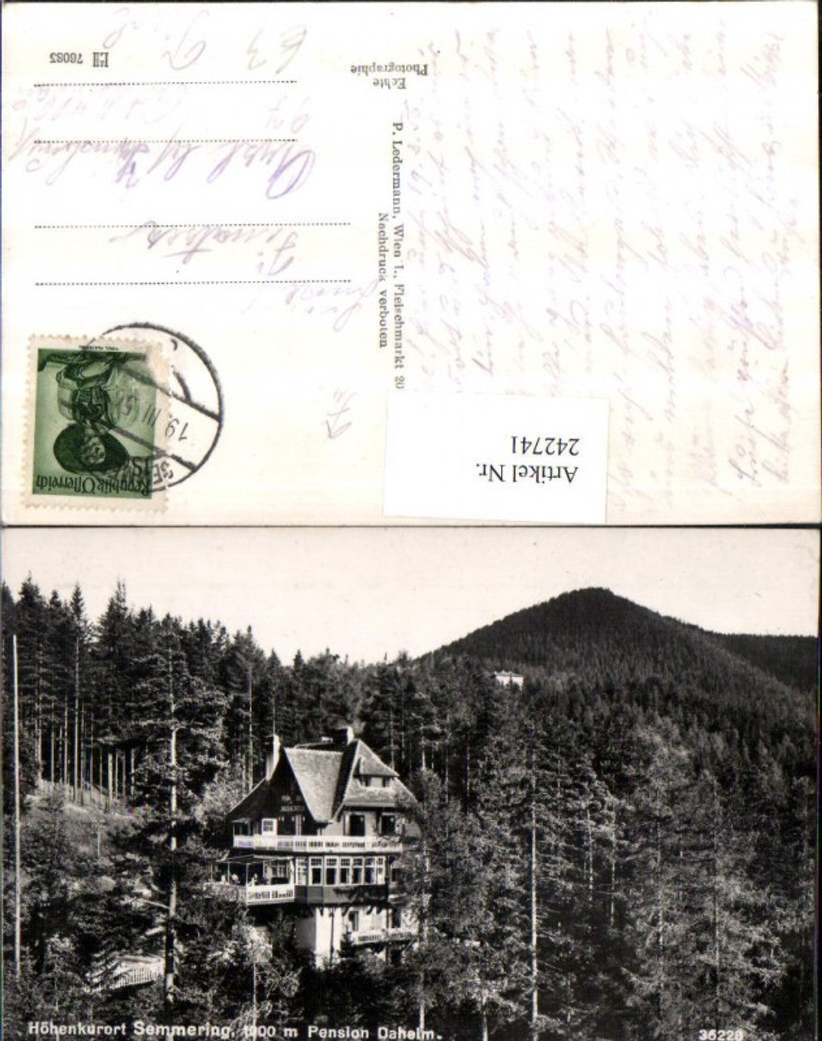 242741,Semmering Pension Daheim