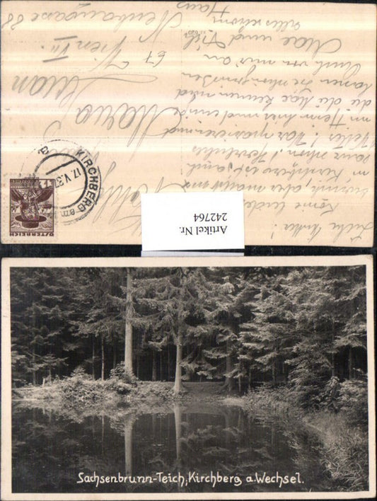 242764,Sachensbrunn-Teich Partie b. Kirchberg a. Wechsel