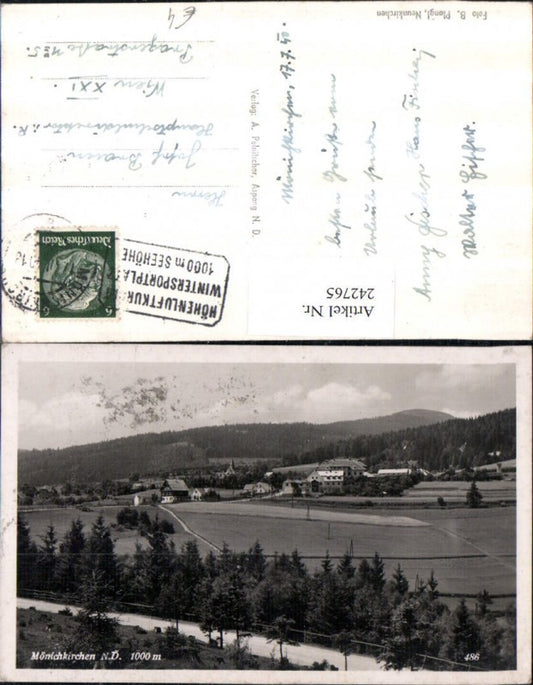 242765,Mönichkirchen Teilansicht