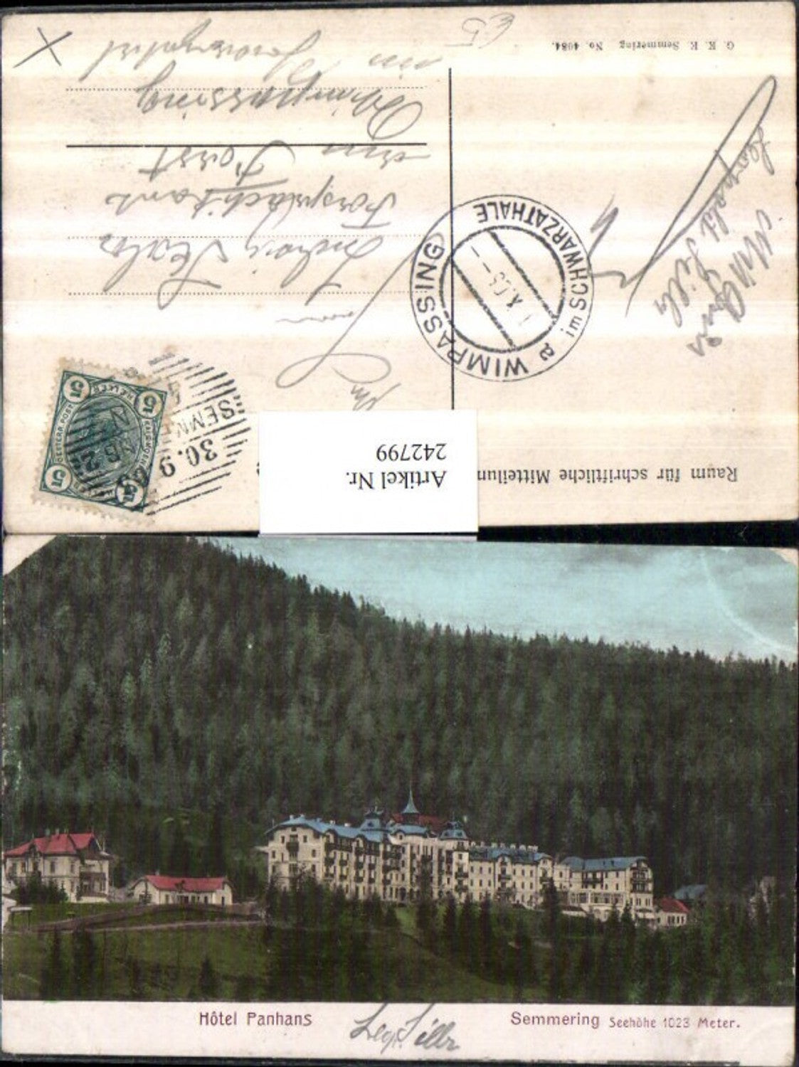242799,Semmering Hotel Panhans