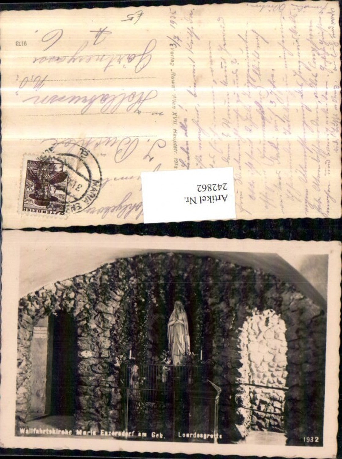 242862,Maria Enzersdorf Wallfahrtskirche Lourdesgrotte