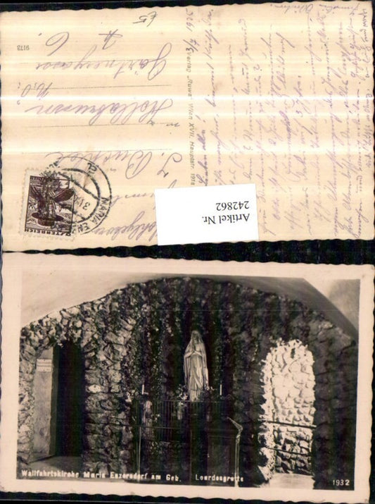 242862,Maria Enzersdorf Wallfahrtskirche Lourdesgrotte