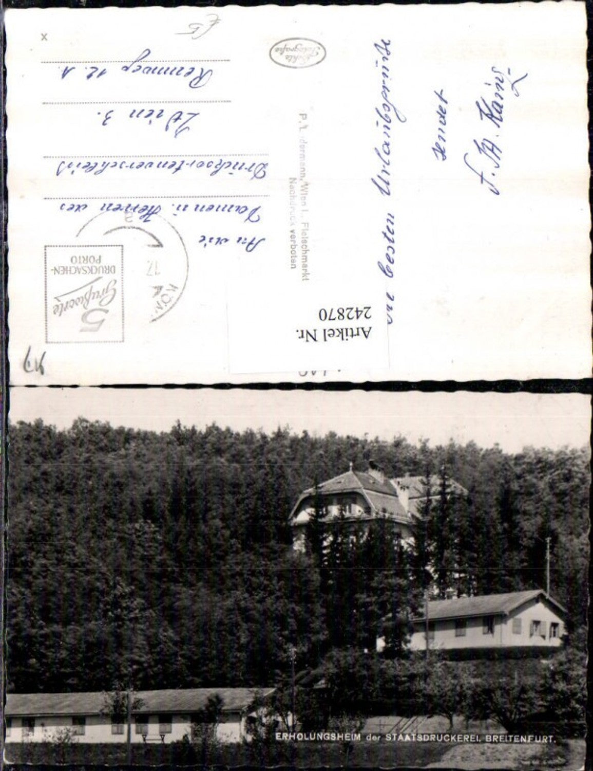 242870,Breitenfurt Erholungsheim d. Staatsdruckerei