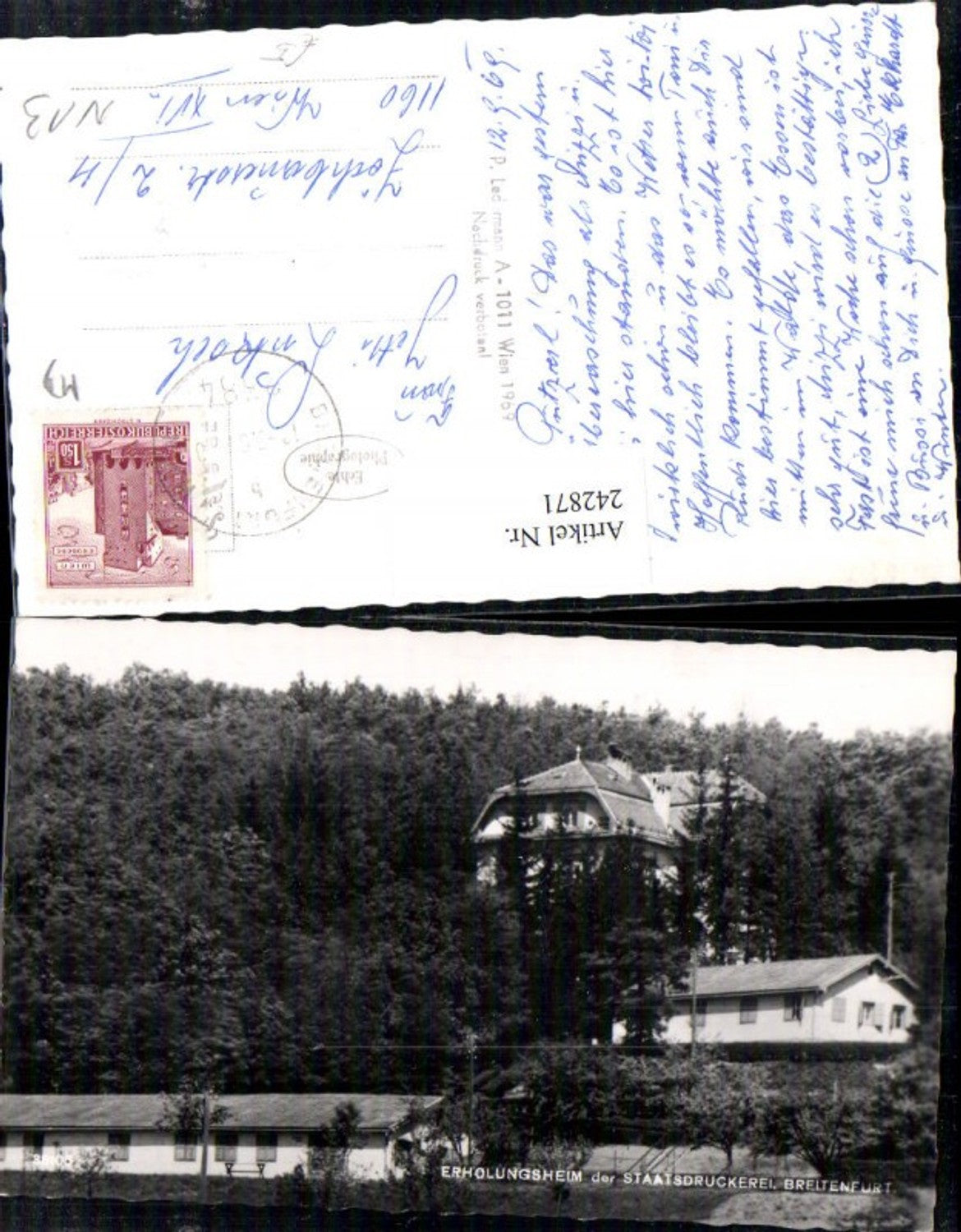 242871,Breitenfurt Erholungsheim d. Staatsdruckerei