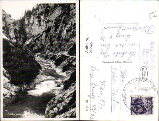 242965,Ötschergräben Partie b. Mitterbach a. Erlaufsee