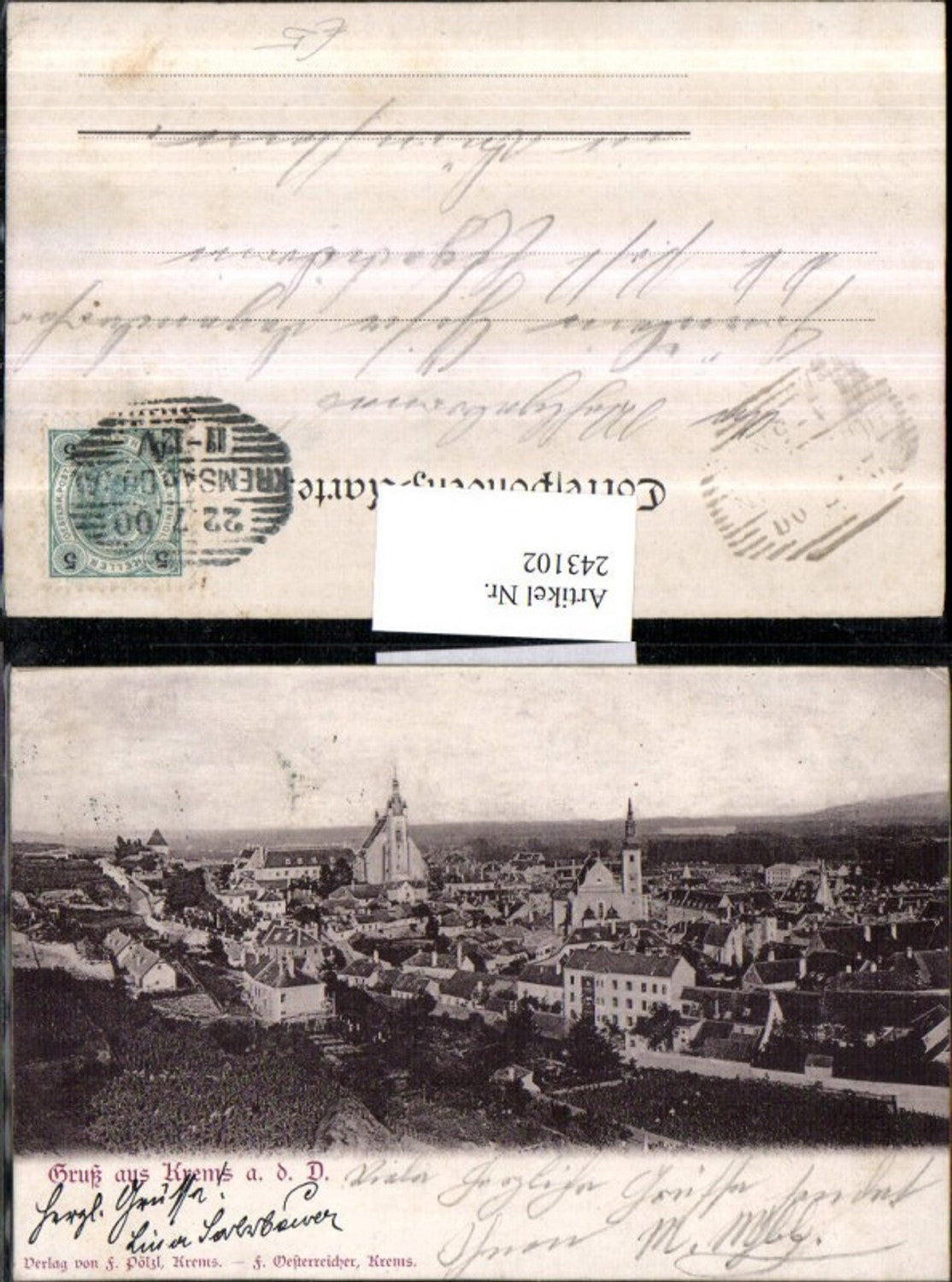 243102,Gruß aus Krems an d. Donau Totale