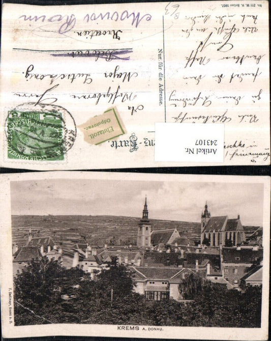 243107,Krems an d. Donau Teilansicht