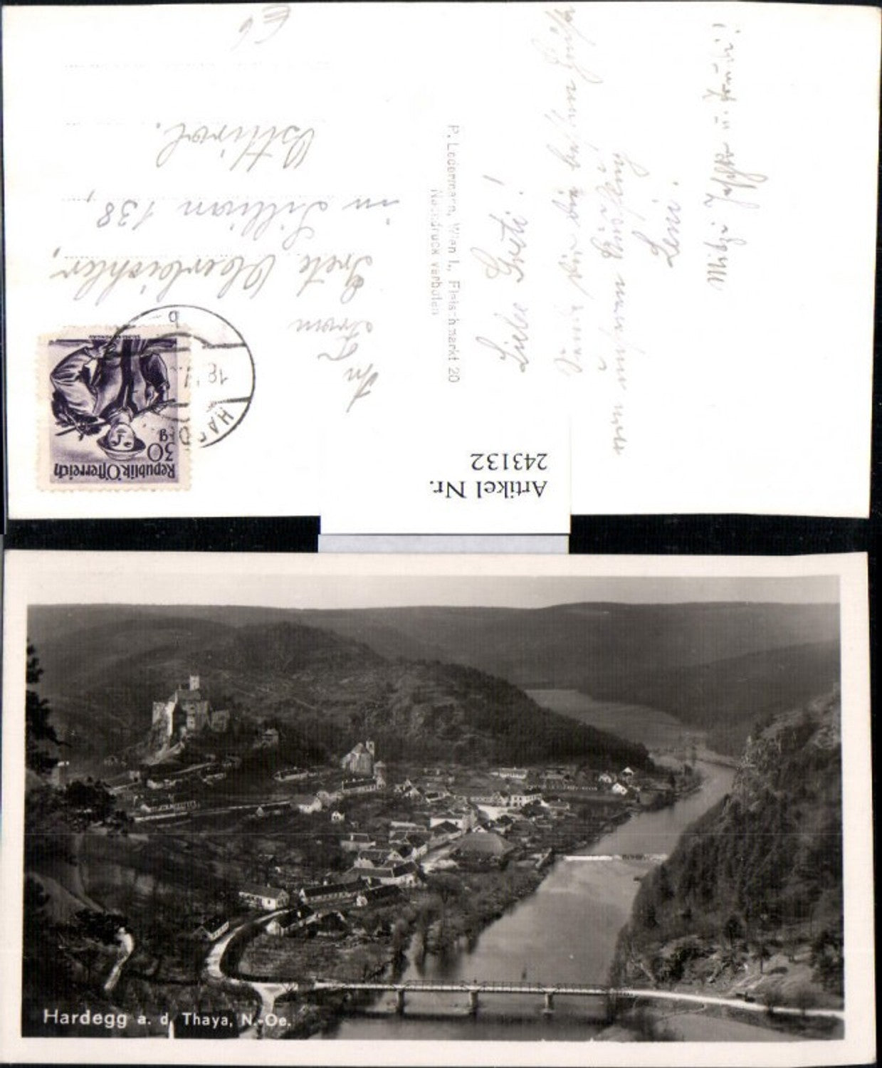 243132, Hardegg an d. Thaya long shot