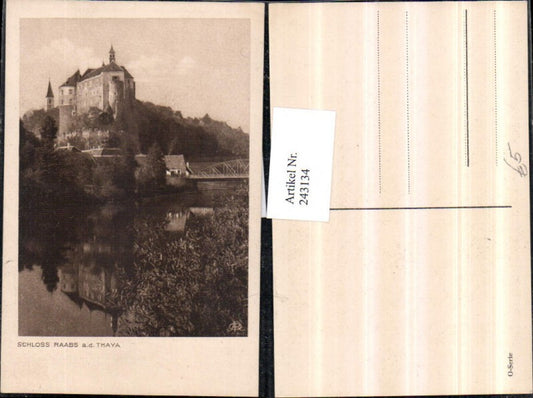 243134,Schloss Burg Raabs an d. Thaya