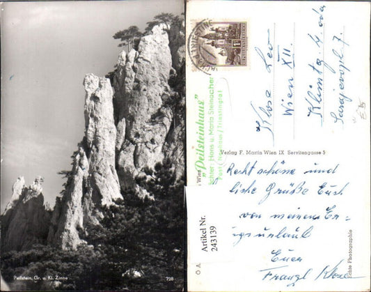 243139,Peilstein u. Kleine Zinne b. Weißenbach an d. Triesting