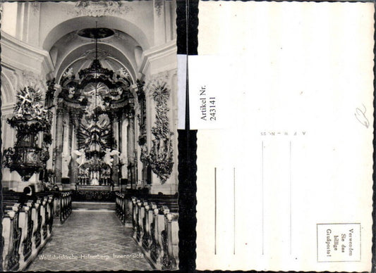 243141,Wallfahrtskirche Kirche Hafnerberg Innenansicht
