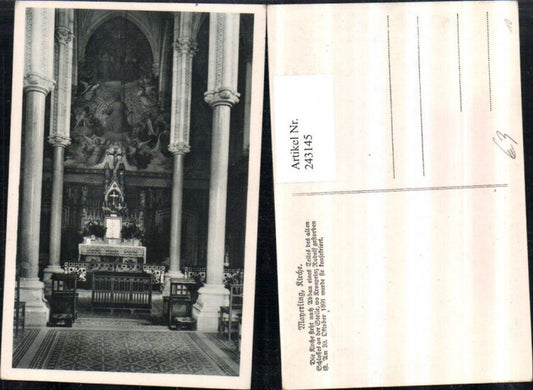 243145,Mayerling Kirche Innenansicht