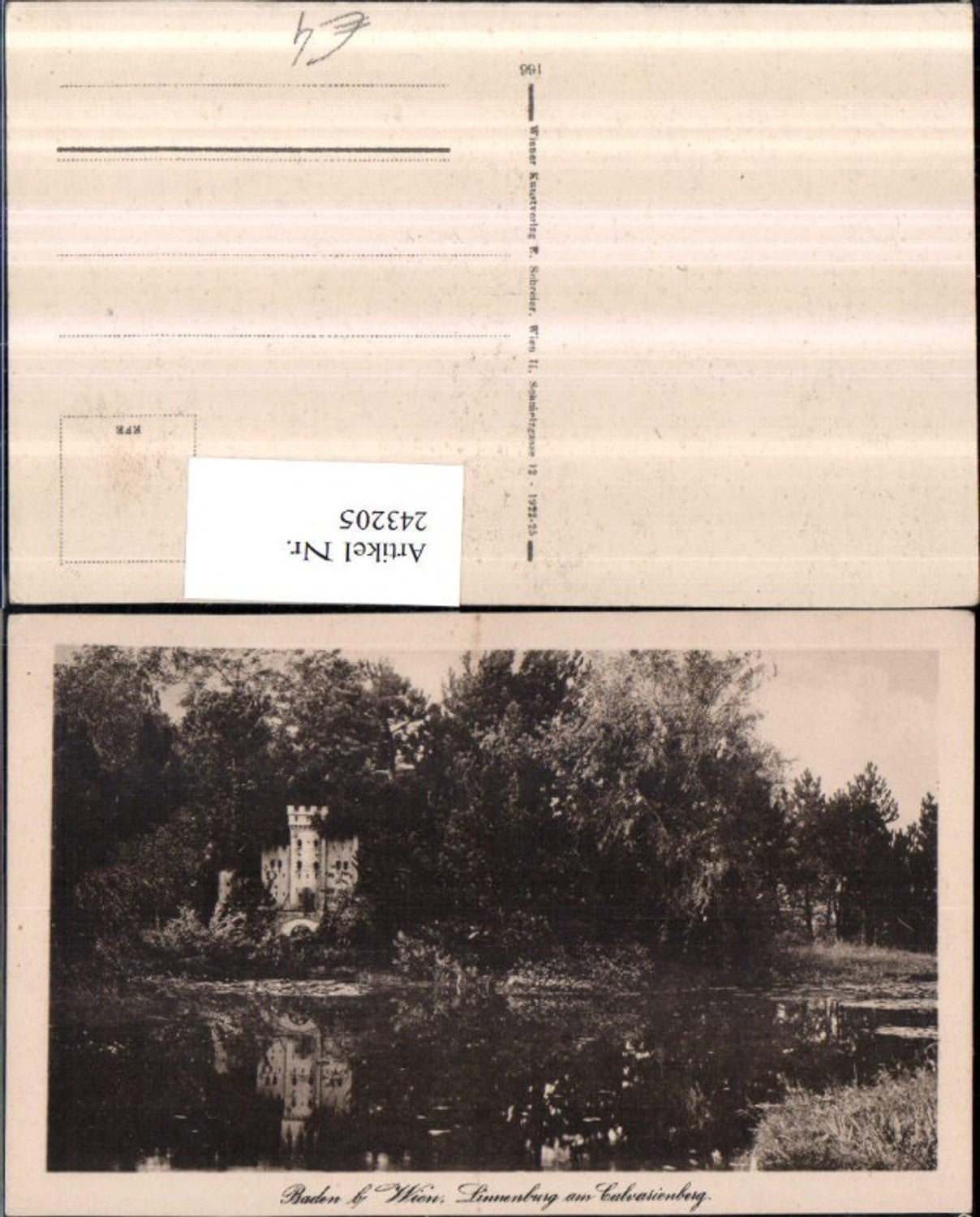 243205,Baden b. Wien Linnenburg am Calvarienberg