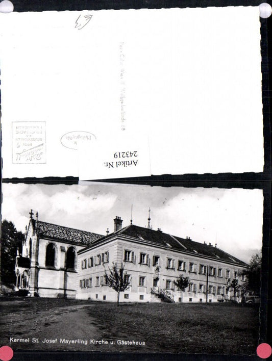 243219,Karmel St. Josef Mayerling Kirche u. Gästehaus