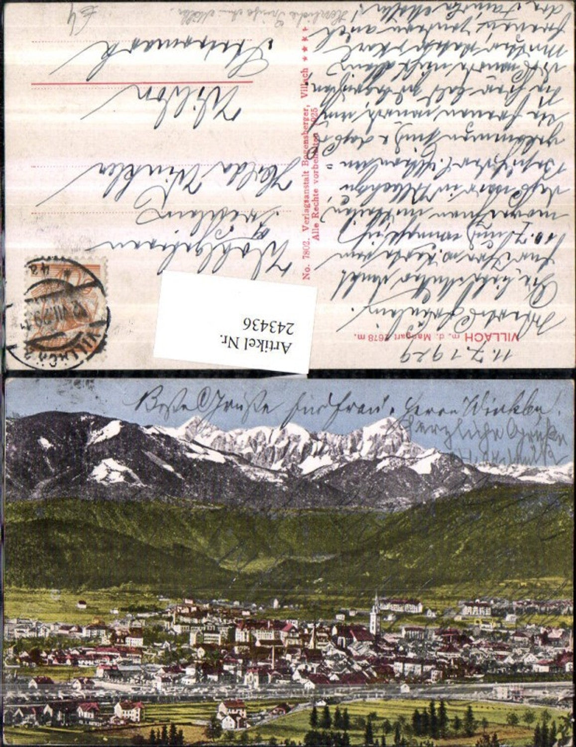 243436, Villach Totale md Mangart