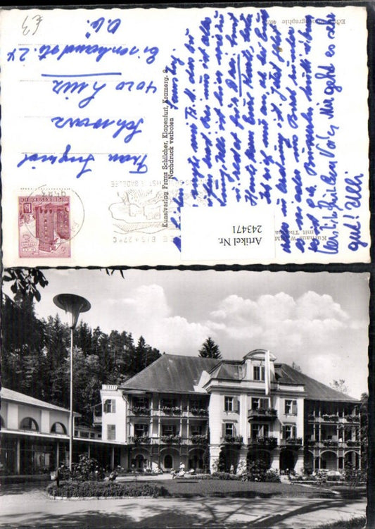 243471,Villach Kurhaus m. Thermal-Hallenbad