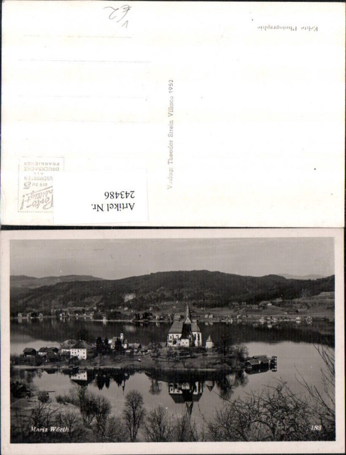 243486,Maria Wörth am Wörthersee Totale pub Franz Schilcher 183