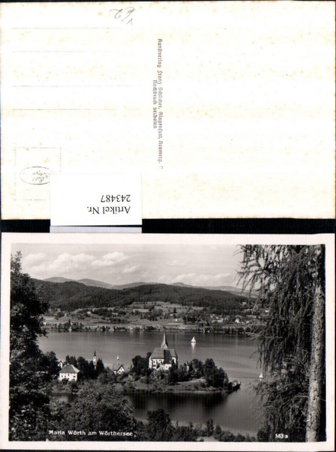 243487,Maria Wörth am Wörthersee Totale pub Franz Schilcher 563a