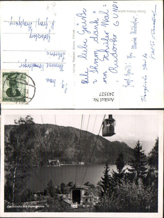 243527,Kanzelbahn Seilbahn m. Ossiachersee b. Treffen