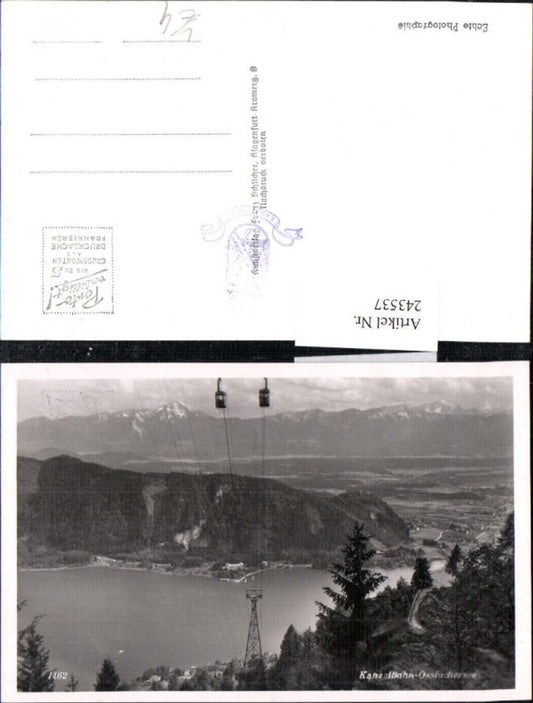 243537,Kanzelbahn Seilbahn Ossiachersee b. Treffen pub Franz Schilcher 1462