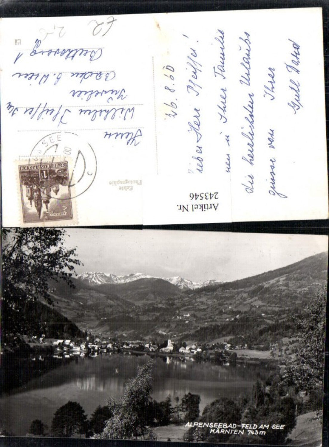 243546, Alpine resort Feld am See Totale