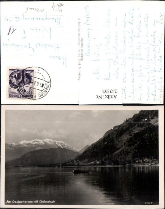 243552,Am Ossiachersee m. Dobratsch b. Ossiach pub Franz Schilcher 1707