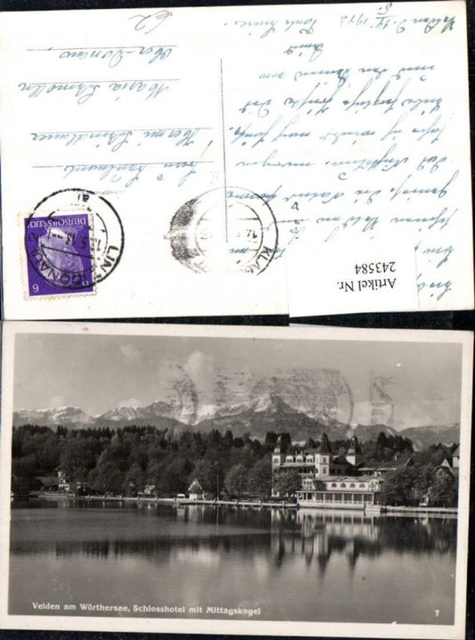 243584,Velden am Wörthersee Schlosshotel m. Mittagskogel