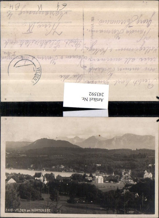 243592,Velden am Wörthersee Teilansicht