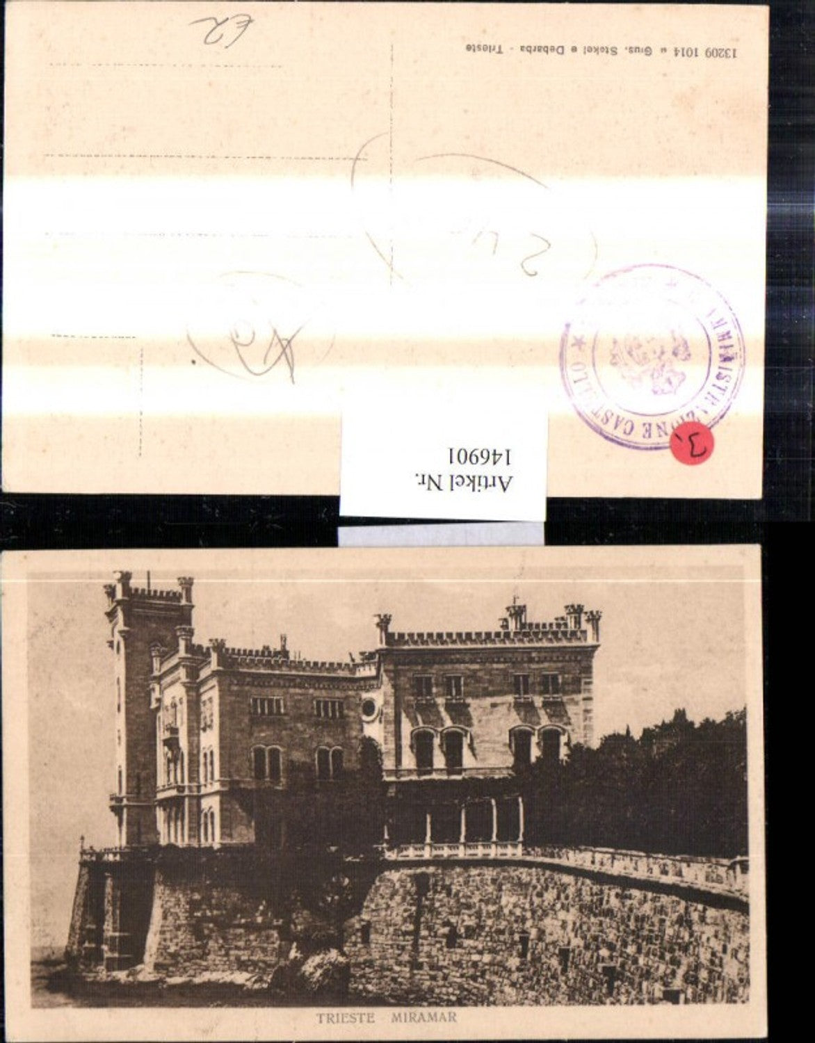 146901,Trieste Miramar Triest Schloss
