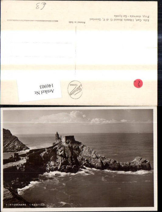 146903,Foto Ak Portovenere Castello Schloss