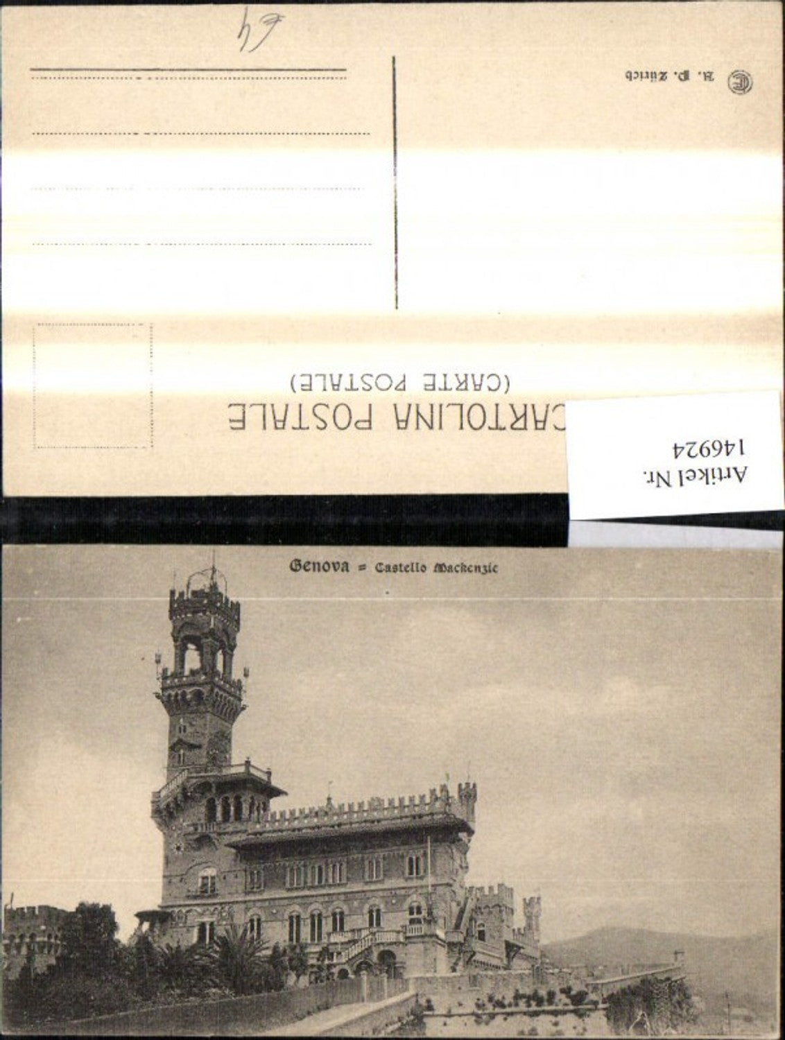 146924,Genova Castello Mackenzie Schloss Genua