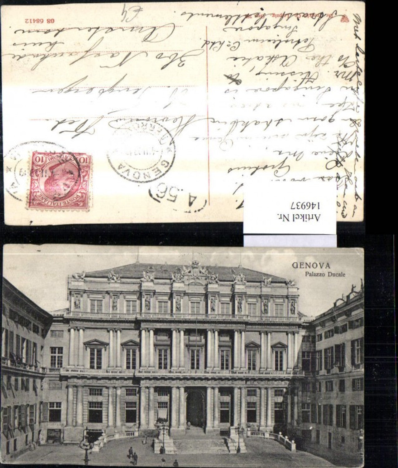 146937,Genova Palazzo Ducale Schloss Genua