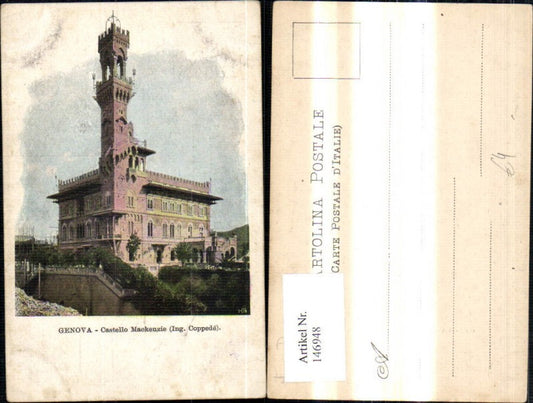 146948,Genova Castello Mackenzie Schloss Genua