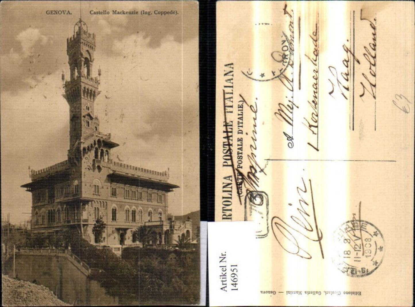 146951,Genova Castello Mackenzie Schloss Genua