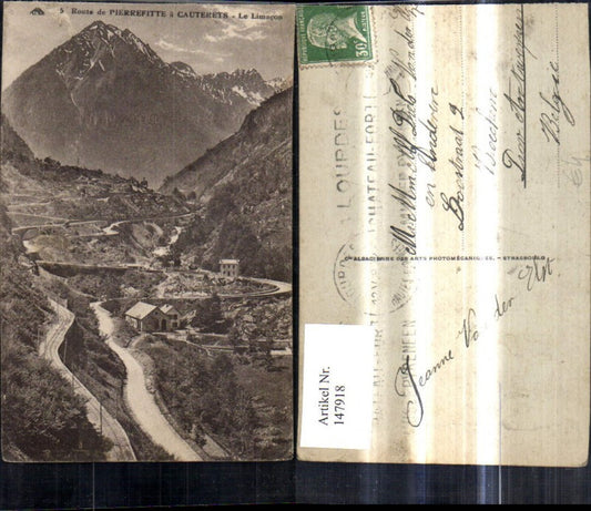 147918,Route de Pierrefitte a Cauterets Le Limacon Bergstrasse