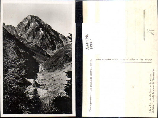 148003,Les Pyrenees Pic du Midi de Bigorre Bergkulisse