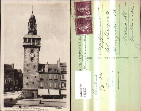 148122,Moulins Le Jacquemart Turm