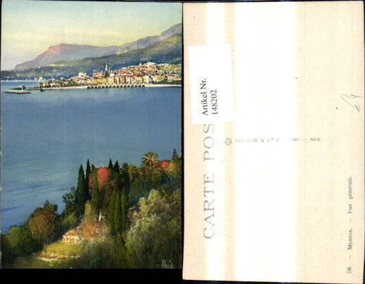 148202,Menton vue generale Totale