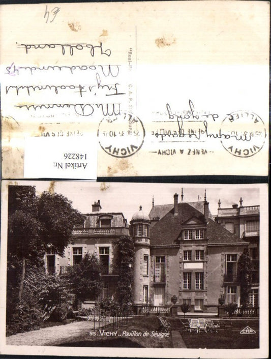 148226,Vichy Pavillon de Sevigne Haus Gebäude