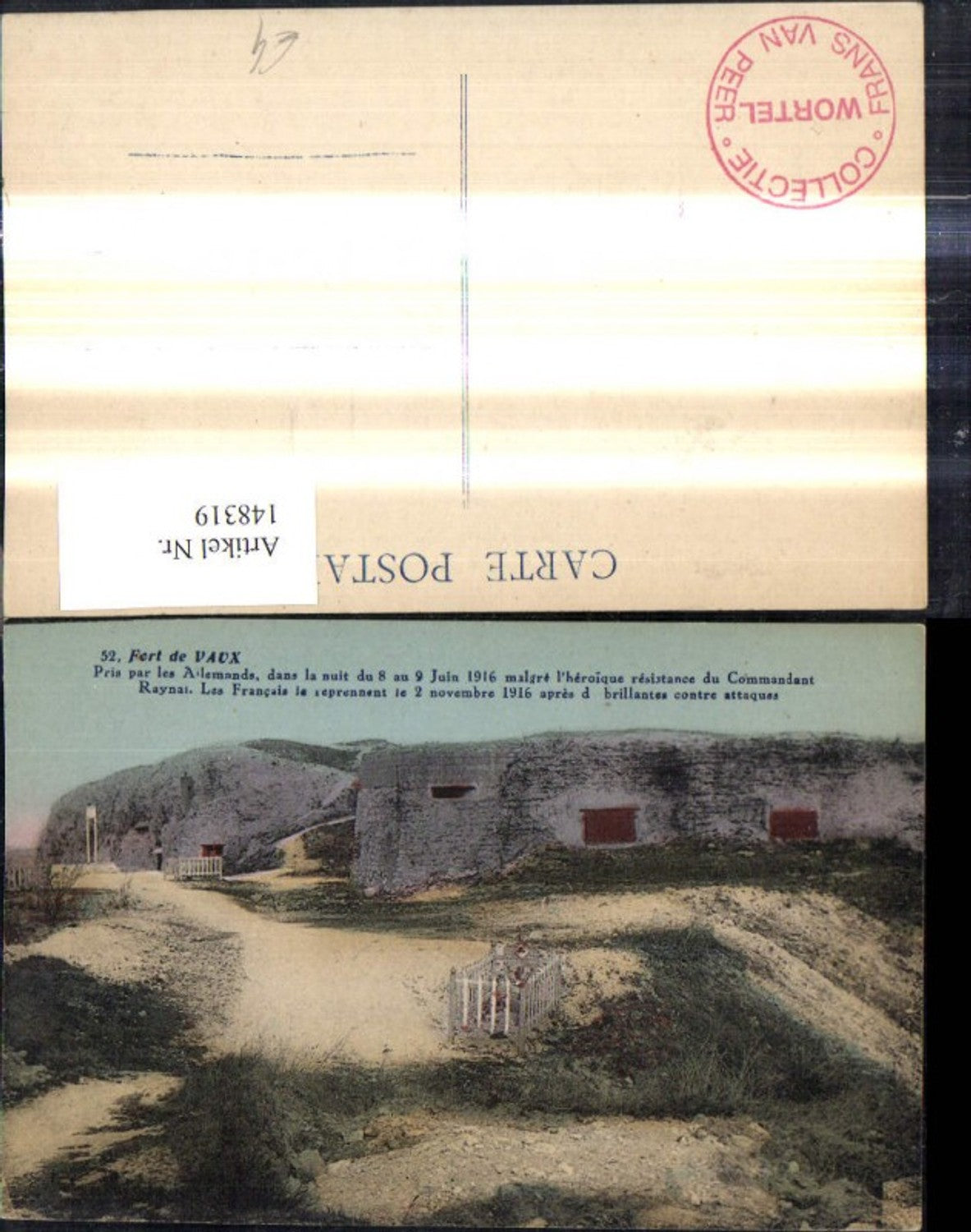 148319,Fort de Vaux Pris par les Ailemands