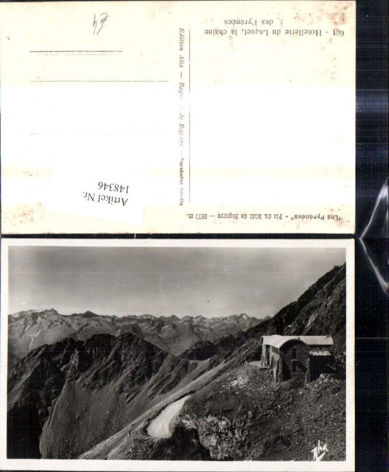 148346,Les Pyrenees Pic du Midi de Bigorre Hotellerie du Laquet la chaine des Pyrenees Hotel Bergkulisse